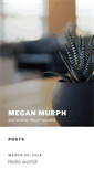 Mobile Screenshot of meganmurph.com